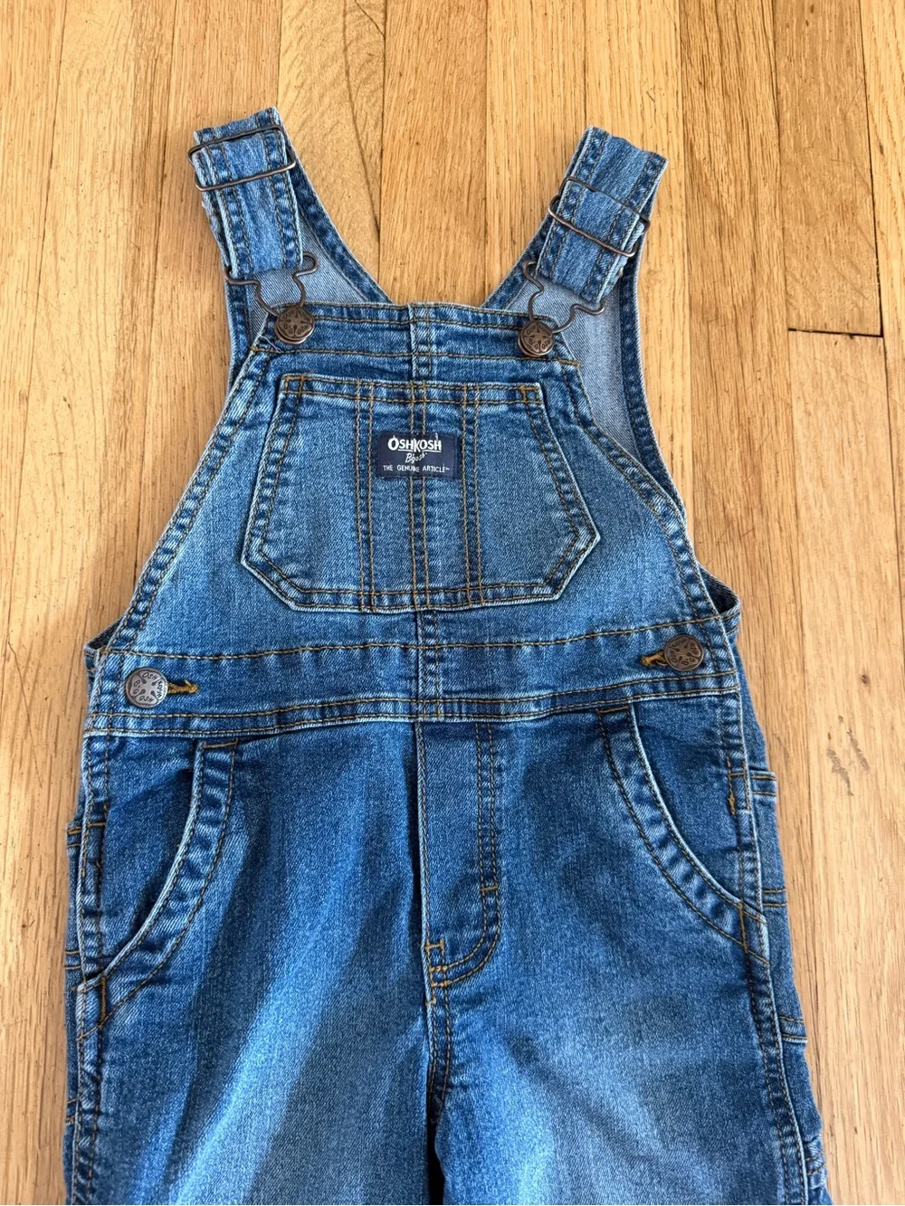 OshKosh B'gosh Blue Denim Kids Overalls